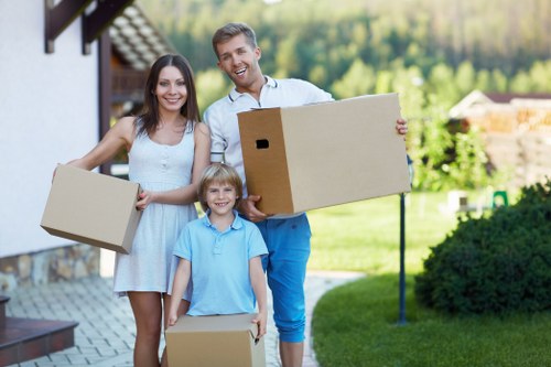 Commercial furniture pick-up for an office or business in Tolworth