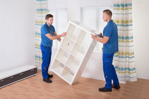 Unpacking service helping set up a new home in Tolworth
