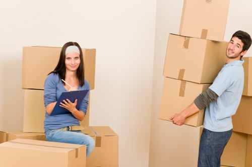 Furniture removal from a Tolworth property with stair and access considerations